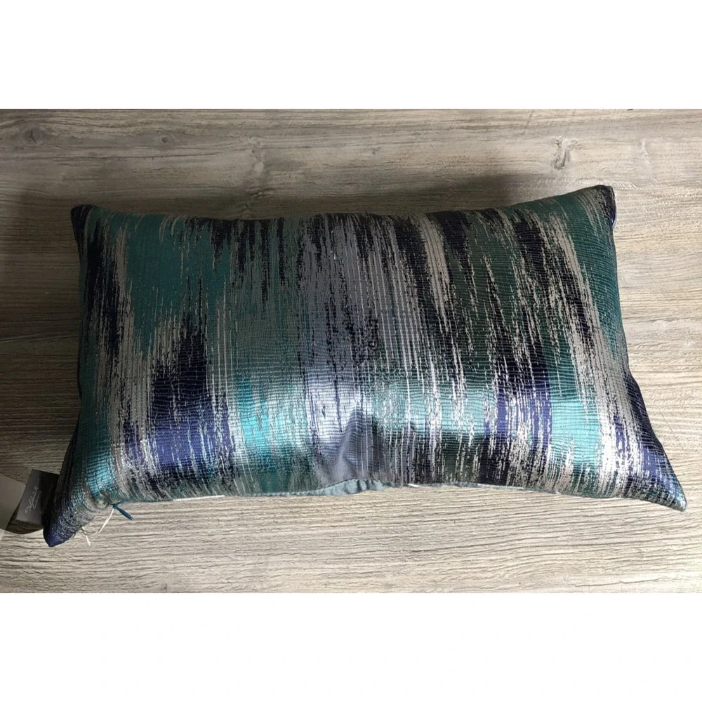 Aviva Stanoff Decorative Pillow Eucalyptus Malachite Velvet